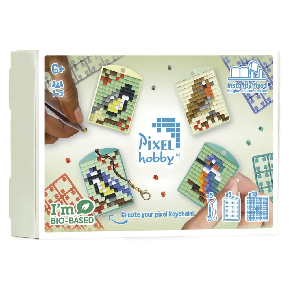 Pixelhobby Medaillon Thema Box - Vogels