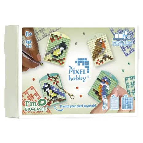 Pixelhobby Medaillon Thema Box - Vogels