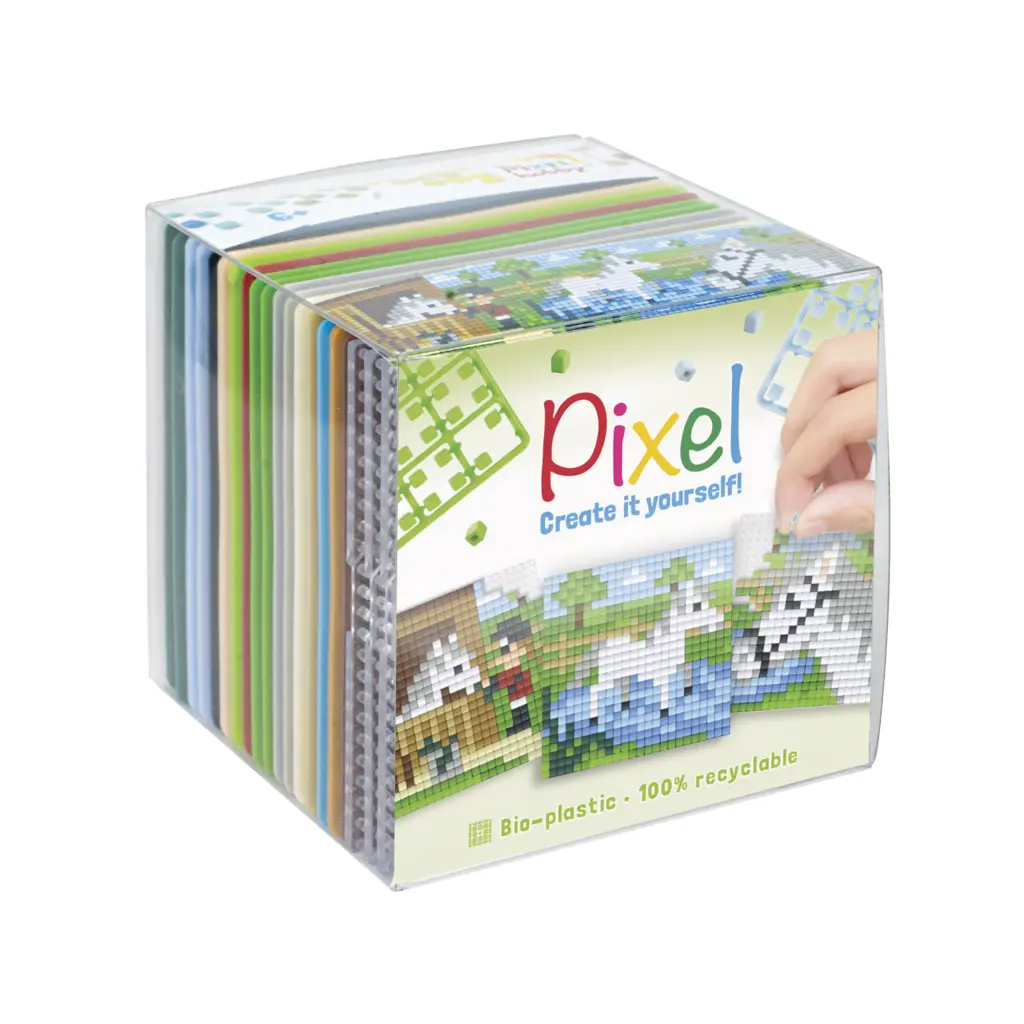 Pixel 3-pack - Paarden afbeelding
