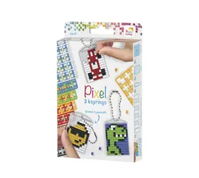 Pixelhobby Medaillon sleutelhangerset - Stoer