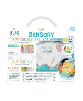 Glo Pals DIY Jarset Blue ABC