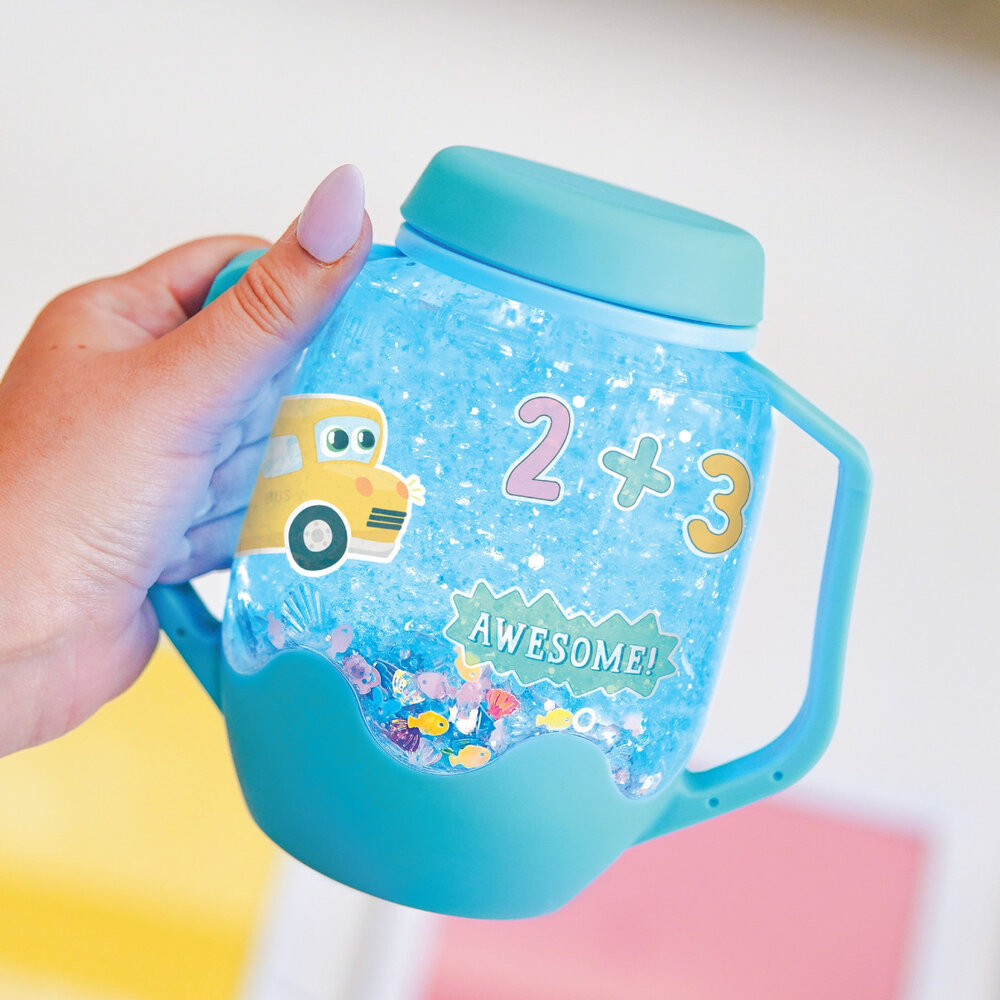 Glo Pals DIY Jarset Blue ABC Glo Pals DIY Jarset Blue ABC