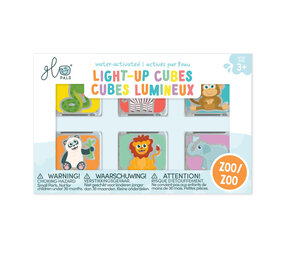 Glo Pals Light Up Cubes Zoo