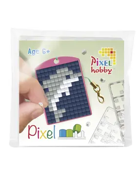 Pixelhobby Medaillion startset - Dolfijn