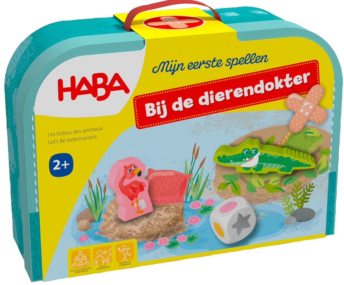HABA Mijn Eerste Spellen - Bij de Dierendokter Bordspel HABA Mijn Eerste Spellen - Bij de Dierendokter Bordspel
