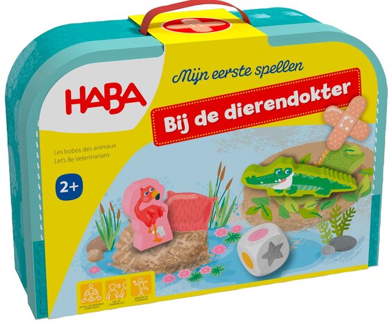 HABA Mijn Eerste Spellen - Bij de Dierendokter Bordspel HABA Mijn Eerste Spellen - Bij de Dierendokter Bordspel