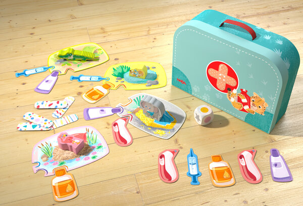 HABA Mijn Eerste Spellen - Bij de Dierendokter Bordspel HABA Mijn Eerste Spellen - Bij de Dierendokter Bordspel