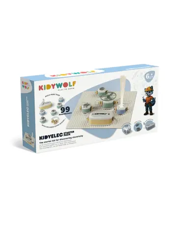 KidyWolf KIDYELEC - Mijn eerste Elektriciteitsset - Starter KidyWolf KIDYELEC - Mijn eerste Elektriciteitsset - Starter