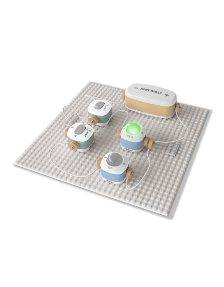 KidyWolf KIDYELEC - Mijn eerste Elektriciteitsset - Starter KidyWolf KIDYELEC - Mijn eerste Elektriciteitsset - Starter