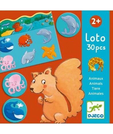 Djeco Lotto Dieren Djeco Lotto Dieren