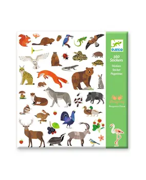 Djeco Stickers Fauna