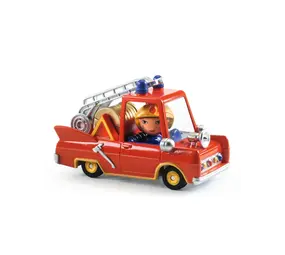 Djeco Crazy Motors Little Fire Truck Djeco Crazy Motors Little Fire Truck