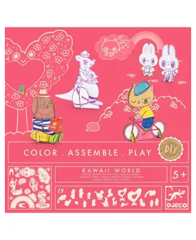 Djeco Knutselset Kawaii World Djeco Knutselset Kawaii World