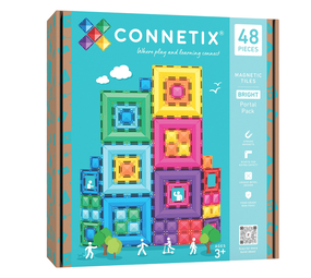 Connetix Magnetische Tegels Bright Portal Pack 48 stuks Connetix Magnetische Tegels Bright Portal Pack 48 stuks