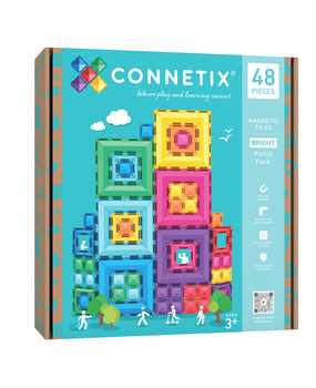 Connetix Magnetische Tegels Bright Portal Pack 48 stuks
