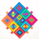 Connetix Magnetische Tegels Bright Portal Pack 48 stuks Connetix Magnetische Tegels Bright Portal Pack 48 stuks