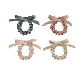 Mimi & Lula Haarelastiekjes Sparkle Velvet Bow Pink Mimi & Lula Haarelastiekjes Sparkle Velvet Bow Pink
