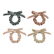 Mimi & Lula Haarelastiekjes Sparkle Velvet Bow Pink Mimi & Lula Haarelastiekjes Sparkle Velvet Bow Pink