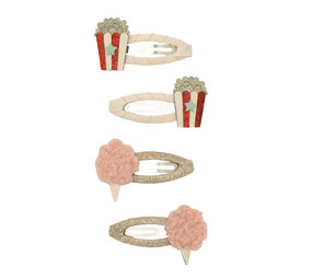 Mimi & Lula Haarspeldjes Popcorn & Candyfloss Multi Mimi & Lula Haarspeldjes Popcorn & Candyfloss Multi