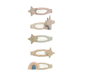 Mimi & Lula Haarspeldjes Mini Celeste Unicorn Pink Mimi & Lula Haarspeldjes Mini Celeste Unicorn Pink