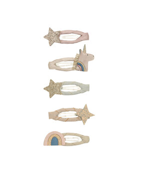 Mimi & Lula Haarspeldjes Mini Celeste Unicorn Pink