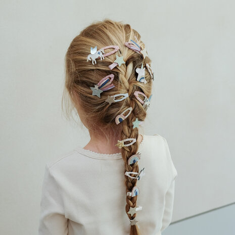 Mimi & Lula Haarspeldjes Mini Celeste Unicorn Pink