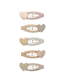 Mimi & Lula Haarspeldjes Mini Heart Shimmer