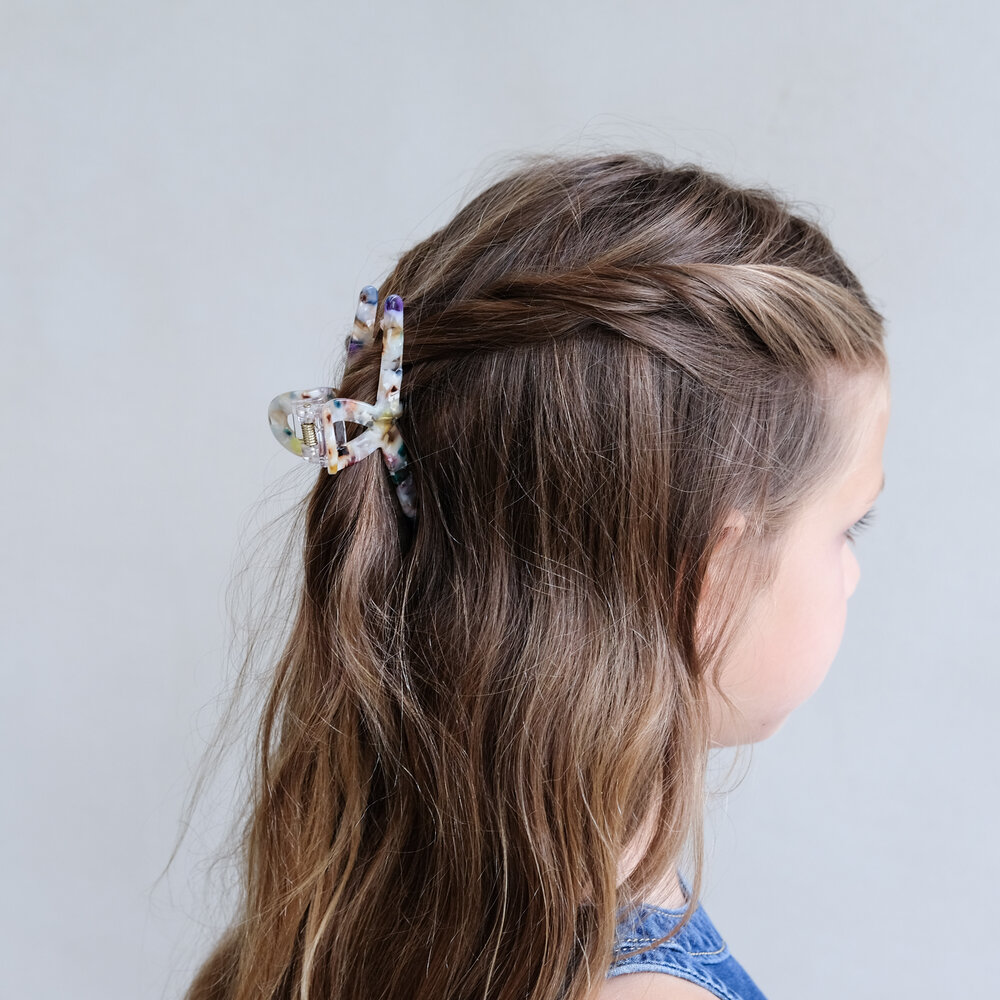 Mimi & Lula Haarclip Speckled Rainbow Multi