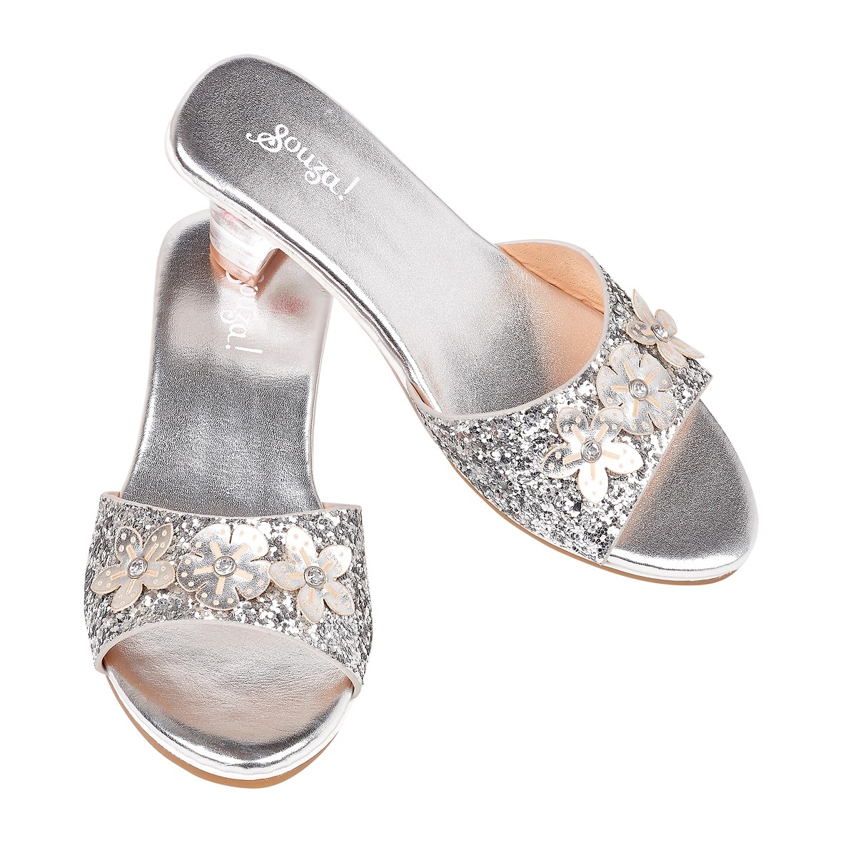 Schoen Prinsessen Hakjes Mariona Zilver afbeelding