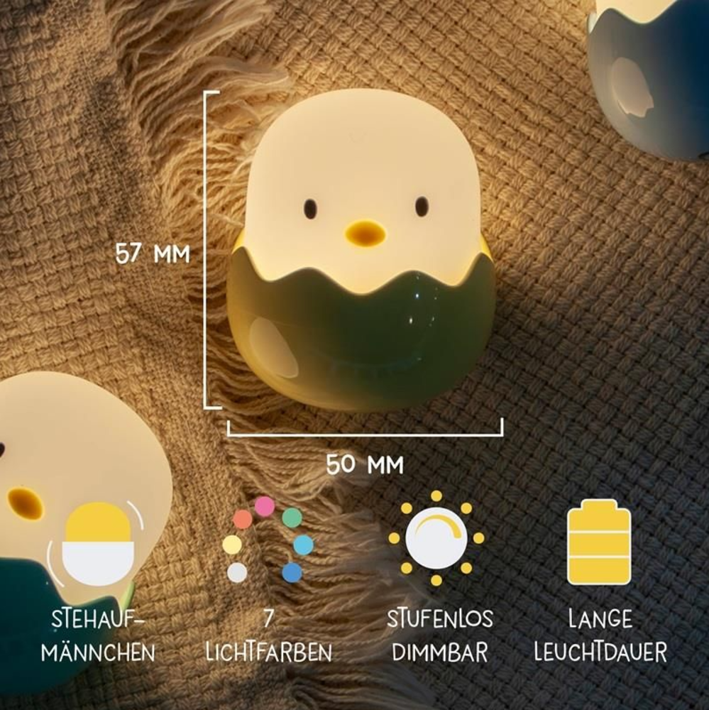 Nachtlamp Baby Egg Geel Nachtlamp Baby Egg Geel
