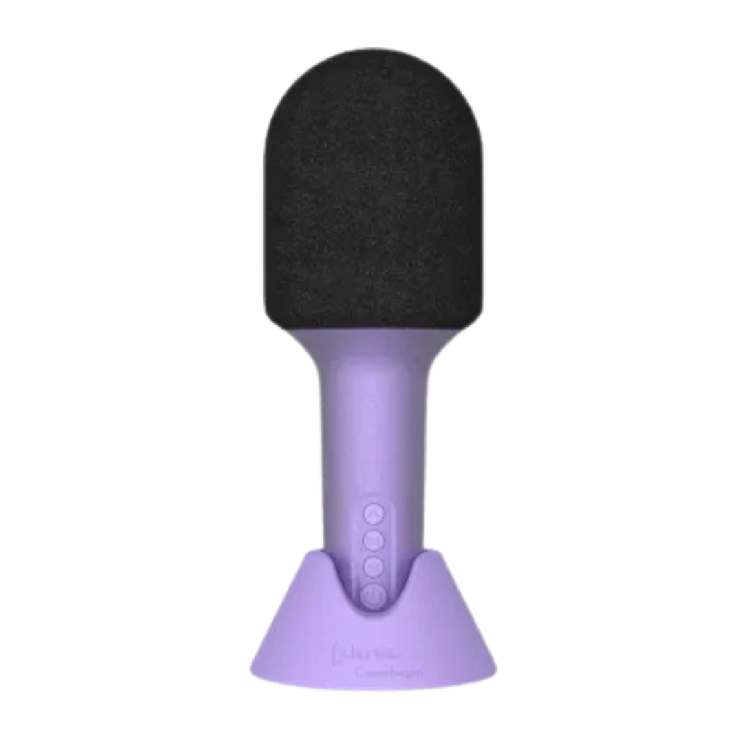 Microfoon Glitter Paars afbeelding