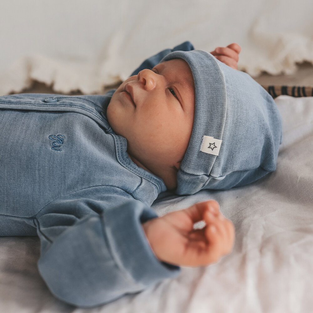 Your Wishes Mutsje Gebreid Bluestone