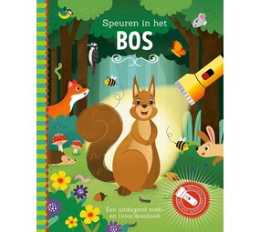 Zaklampboek - Speuren in het Bos