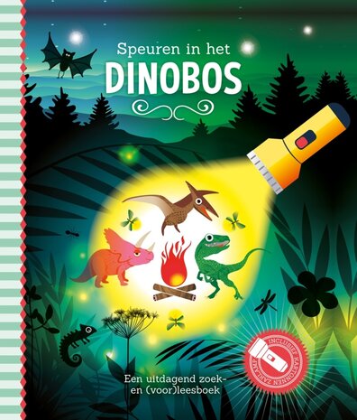 Zaklampboek - Speuren in het Dinobos Zaklampboek - Speuren in het Dinobos