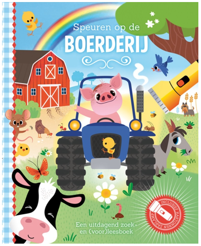 Zaklampboek - Speuren op de Boerderij afbeelding
