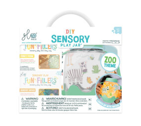 Glo Pals DIY Jarset Green Zoo