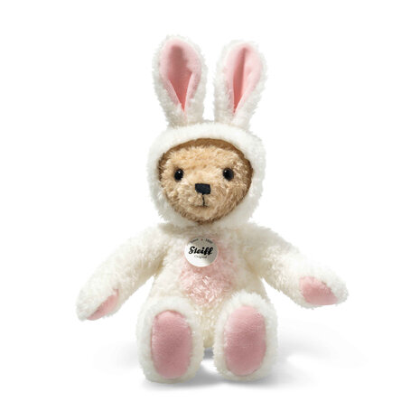 Steiff Knuffel Hoodie Teddy Bear Rabbit White