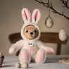 Steiff Knuffel Hoodie Teddy Bear Rabbit White