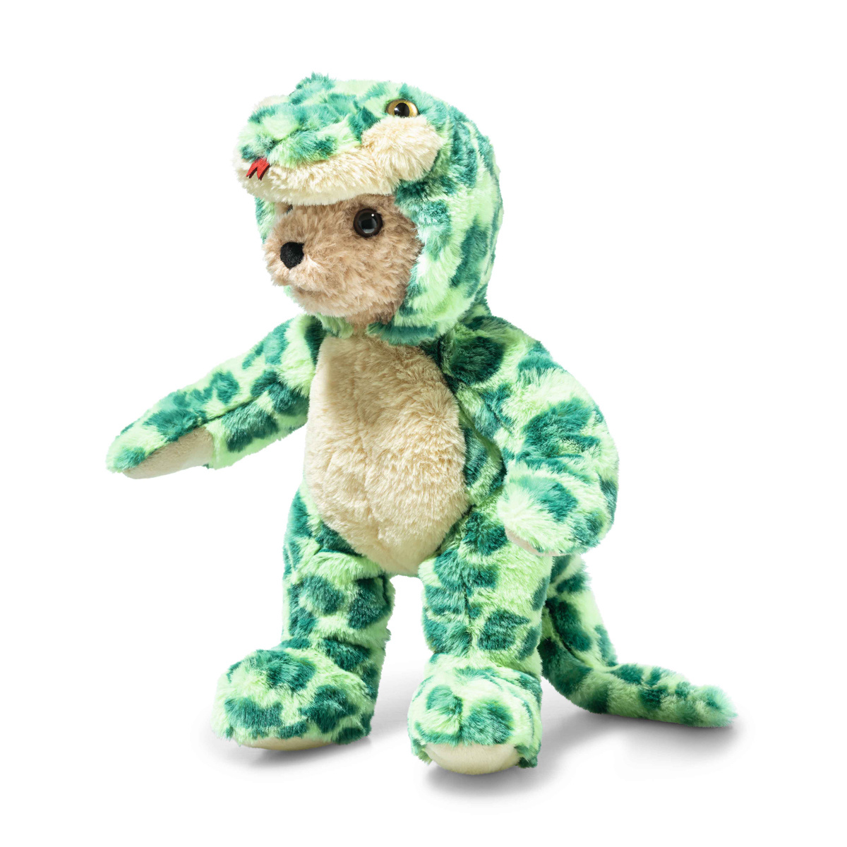 Knuffel Hoodie Teddy Bear Snake Light Green afbeelding