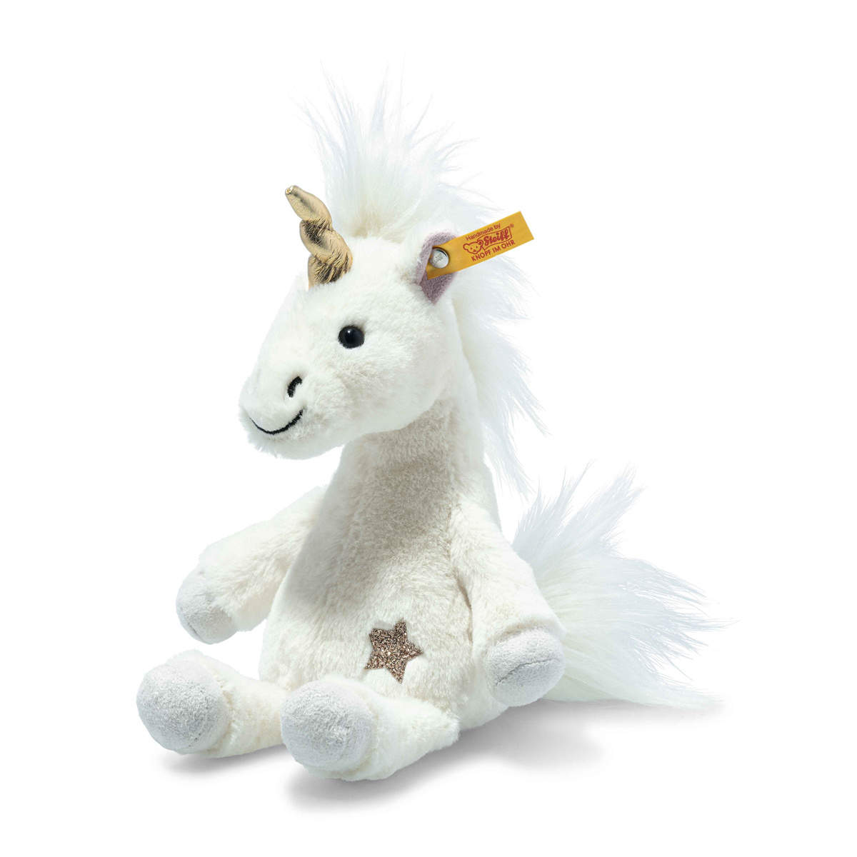Knuffel Unica Dangling Unicorn White afbeelding