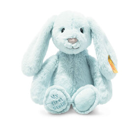 Steiff Knuffel My First Steiff Hoppie Rabbit Light Blue