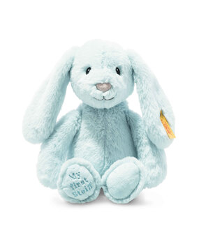 Steiff Knuffel My First Steiff Hoppie Rabbit Light Blue