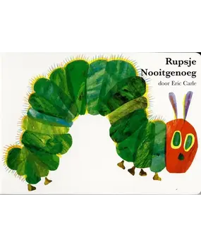 Rupsje Nooitgenoeg Groot Kartonboek Rupsje Nooitgenoeg Groot Kartonboek