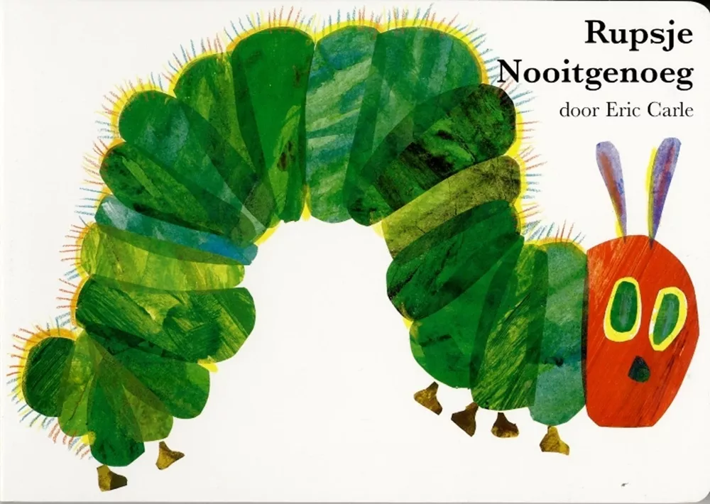 Rupsje Nooitgenoeg Groot Kartonboek afbeelding