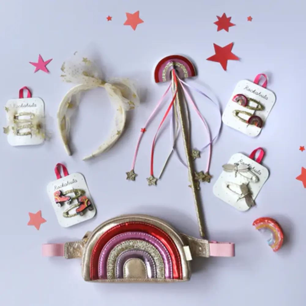 Rockahula Haarclips Disco Rainbow