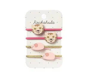 Rockahula Elastiekjes Tabby Cat and Mouse