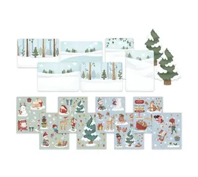 Little Dutch Sticker Kerstkaarten Little Dutch Sticker Kerstkaarten