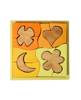 Grimm's Blokken Set Geel Grimm's Blokken Set Geel