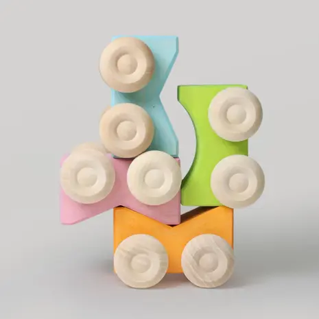 Grimm's Stapel Auto's Blauw Grimm's Stapel Auto's Blauw