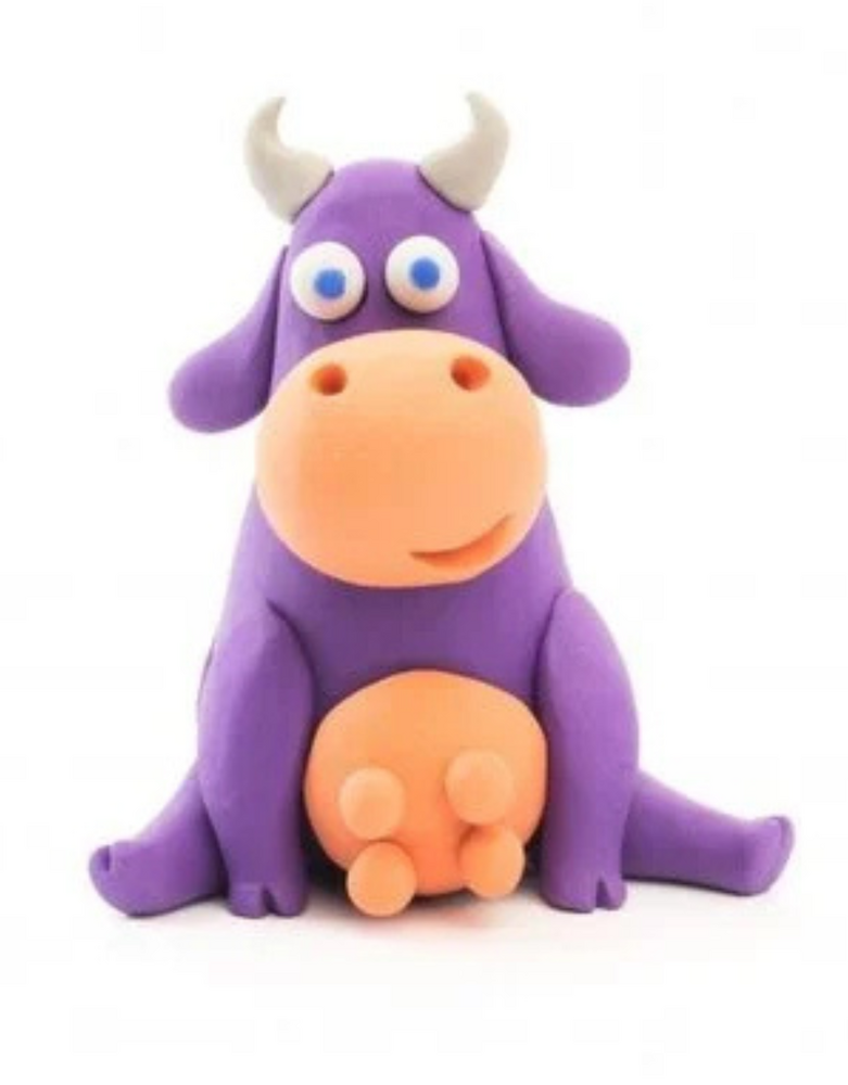 Hey Clay Interactieve Boetseerklei Koe (3 kleuren) Hey Clay Interactieve Boetseerklei Koe (3 kleuren)